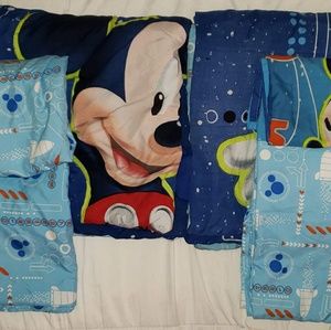 Mickey Mouse bed set, boys clothes sizes 4-5